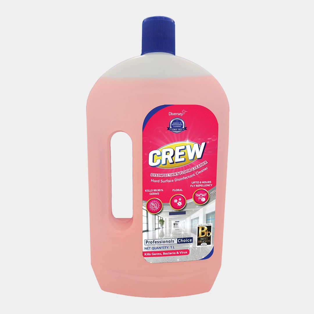 Buy Crew Disinfectant Floor Cleaner Floral 1L - Diversey Prosumer