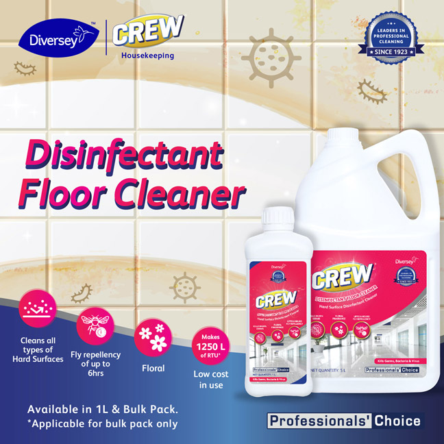 1l All Purpose Liquid Floor Cleaner Concentrate (2-Pack)