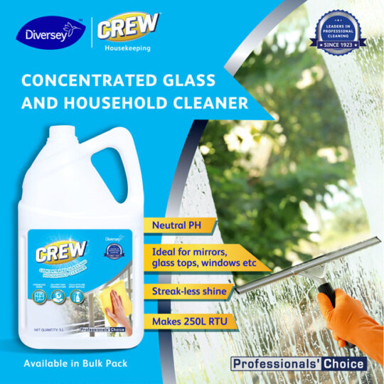 glass cleaner diversey prosumer