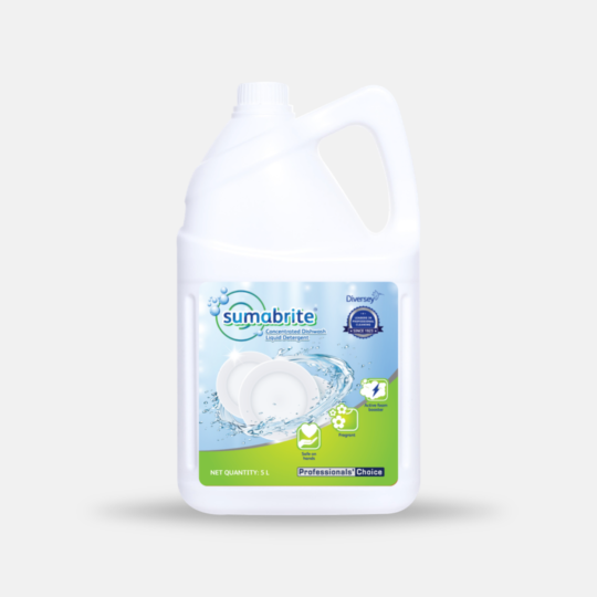 Sumabrite Concentrated Dishwash Liquid Detergent 5L