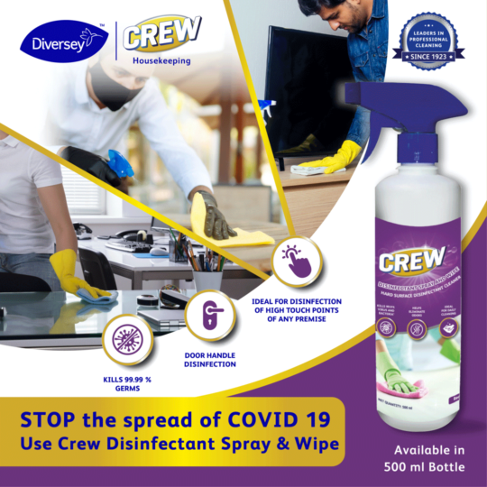 Buy Crew Floor Cleaner Liquid Floral 5L - Diversey Prosumer