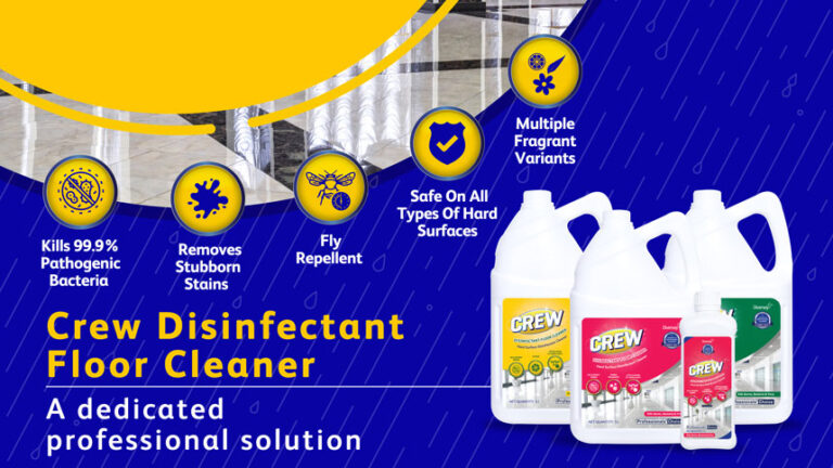 Diversey Prosumer Crew Disinfectant floor cleaner for Choosing Right Disinfectant To Fight COVID